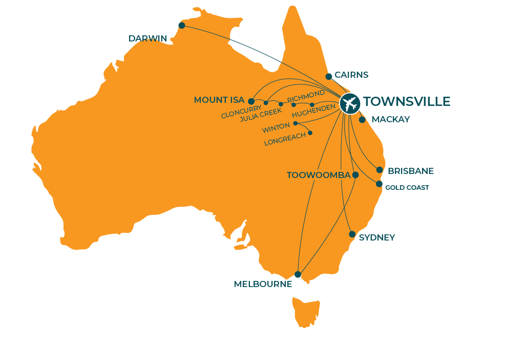 Where can I fly? Townsville Airport Where can I fly? Townsville Airport